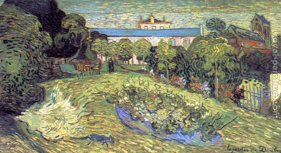 Vincent Van Gogh : Daubigny's Garden with Black Cat